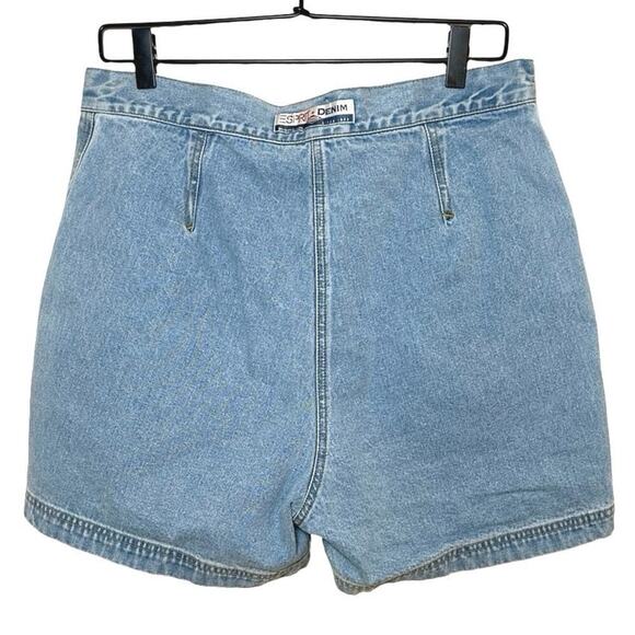 Esprit Women’s Vintage 90’s LightWash Denim Shorts Size 13 - Picture 2 of 6